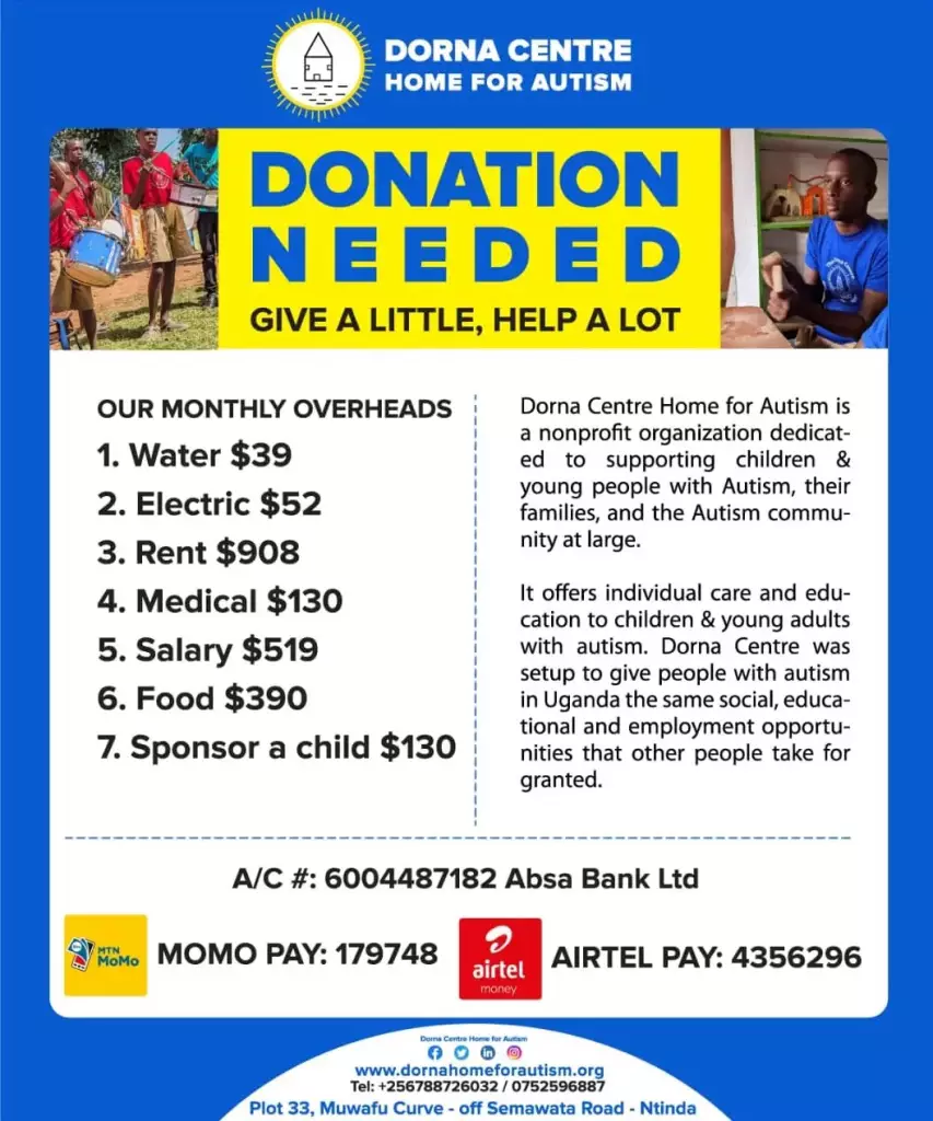 Children and caregivers at Dorna Centre